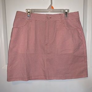 Forever 21 Gingham Mini Skirt
